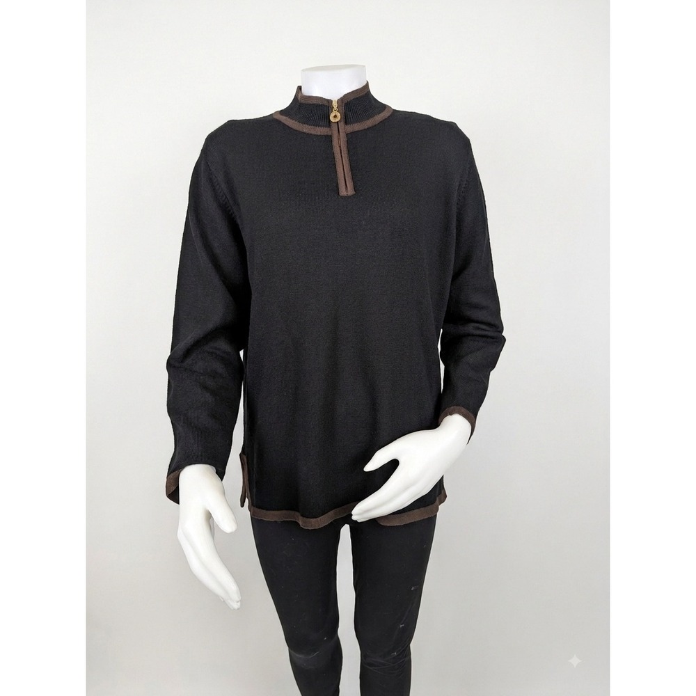Vintage 90s Knit Pullover Sweater Jennifer Moore Petite Large